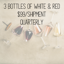  White & Red, $99, Quarterly Shipment