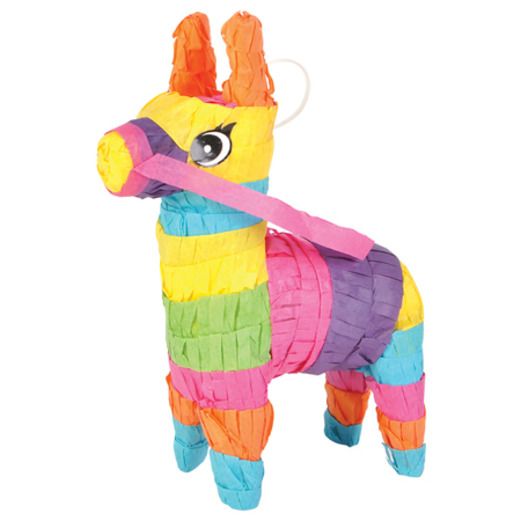 Small Donkey Pinata Cheers in a Box