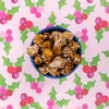 Poppy Cranberry Almond Cylinder Holiday Popcorn
