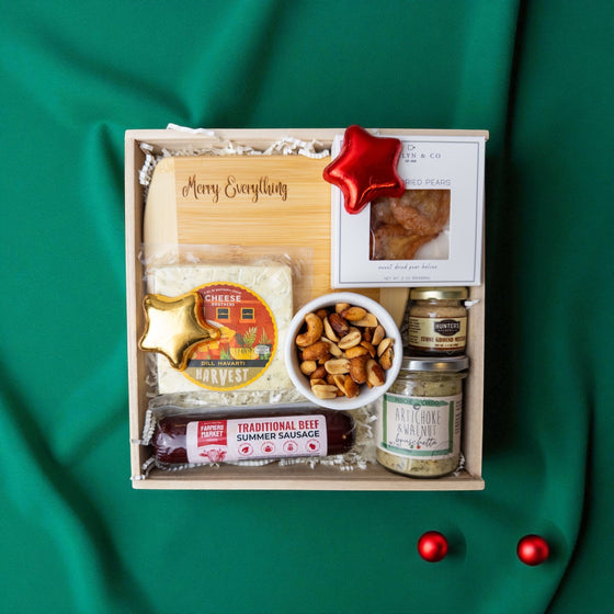 Merry Everything Cheese & Charcuterie Box