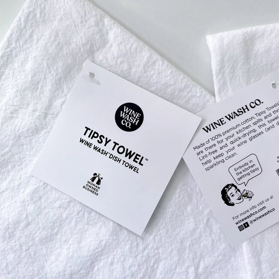 Tipsy Towel™ - Two Moods-Wine Wash Co.