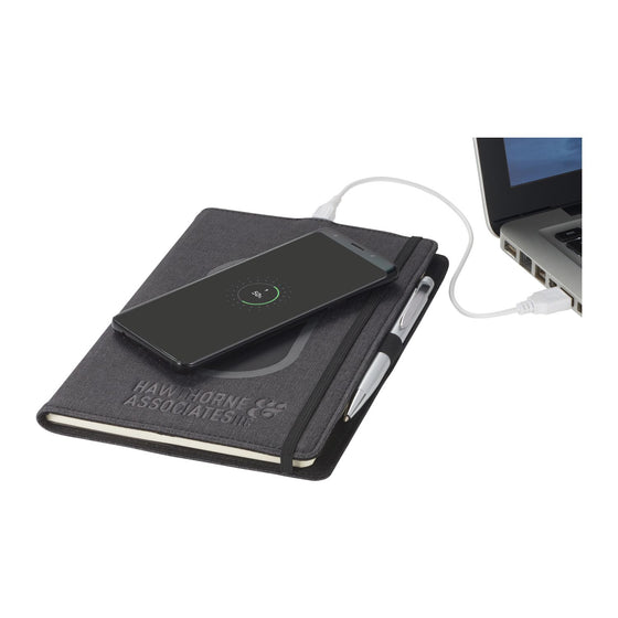 5.5 x 8.5 FSC® Mix Walton Wireless Charging Journal - Custom