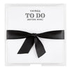 Square Notepaper with Acrylic Tray - Things To Do (Before Wine)
