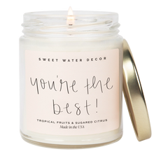  You're the Best! 9 oz Soy Candle