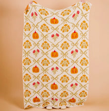  Cozy Dreams Luxe Blanket-Patchwork Pumpkins
