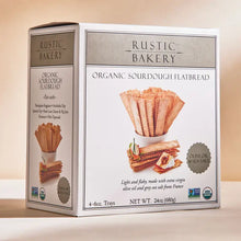  Rustic Bakery Family Packs - Flatbread Olive Oil & Sea Salt Classic