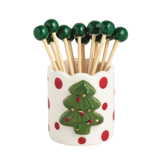 HOLIDAY TOOTHPICK HOLDER