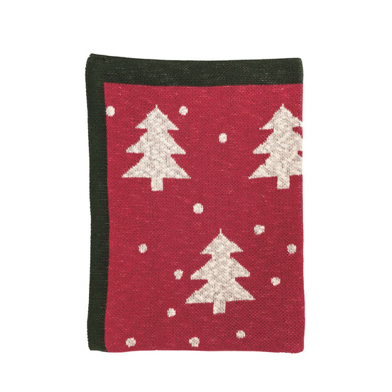 Holiday Knit Throw Blanket
