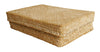 12" Whitewash Seagrass-Reed Basket W/Lid