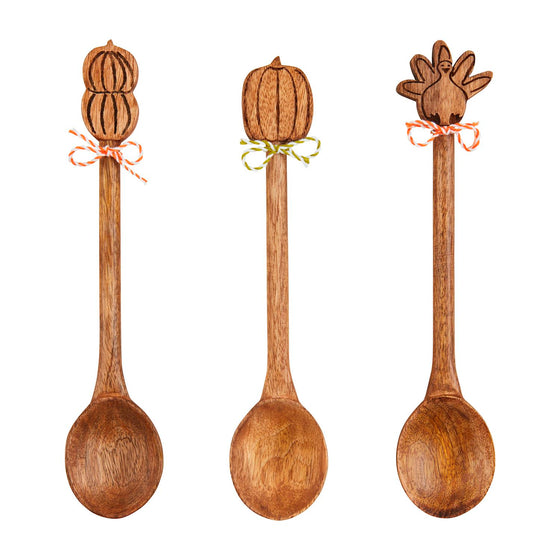 Thanksgiving Character Spoons