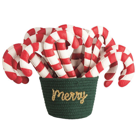 Tin Candy Cane Ornaments