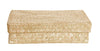 12" Whitewash Seagrass-Reed Basket W/Lid