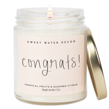  Congrats! 9 oz Soy Candle