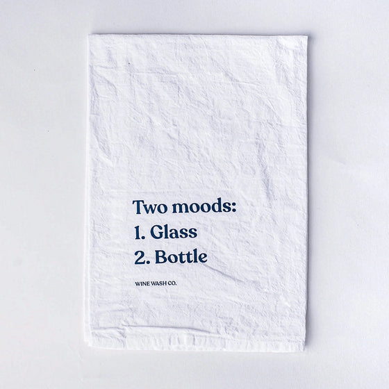 Tipsy Towel™ - Two Moods-Wine Wash Co.