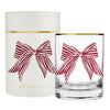 Dof Glass in Tube Packaging - Red Striped Bow