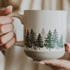 Forest Stoneware Coffee Mug