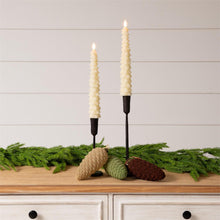  Led Candle - Ivory Christmas Tree Taper Set
