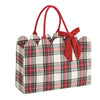 Tartan Scallop Tote