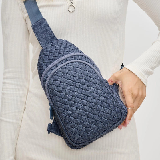 Woven Neoprene Sling Backpack