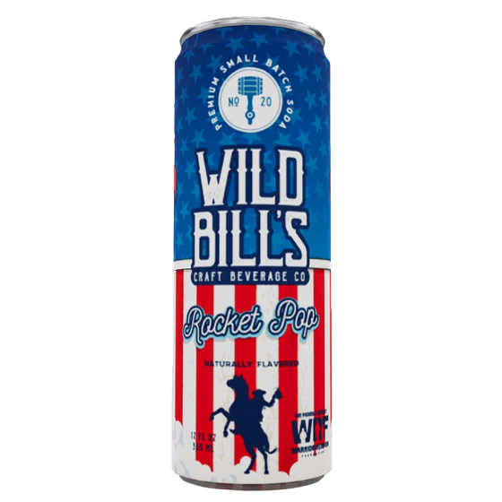 Wild Bill's Rocket Pop - Premium Cane Sugar Soda