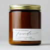 Fireside Jar Soy Candle | Masculine Smoke Wood