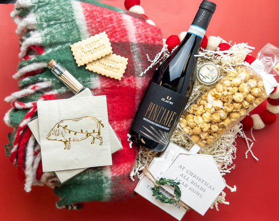 Holiday Host Box with Wine