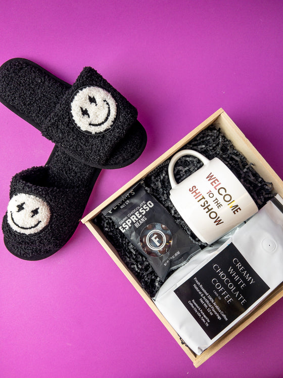 Welcome to the Shi* Show Coffee & Spa Box