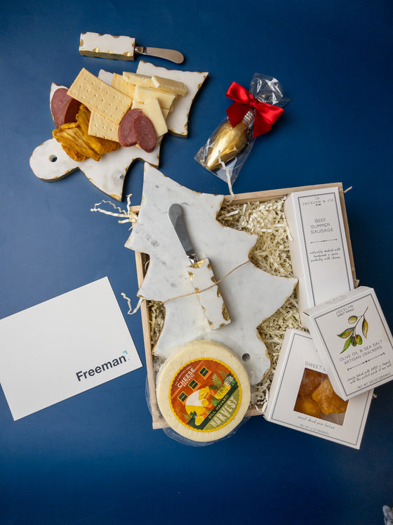 Freeman -Christmas Cheese & Charcuterie Box