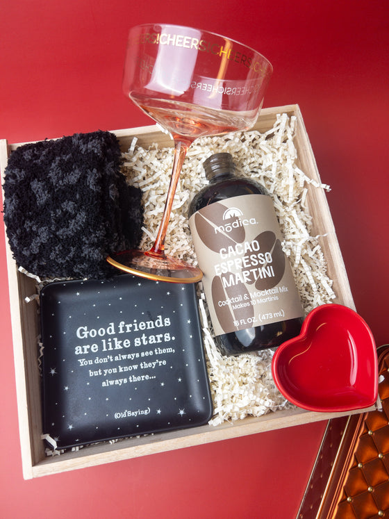 Valentine's Day Friend-Espresso Martini & Chocolate Box