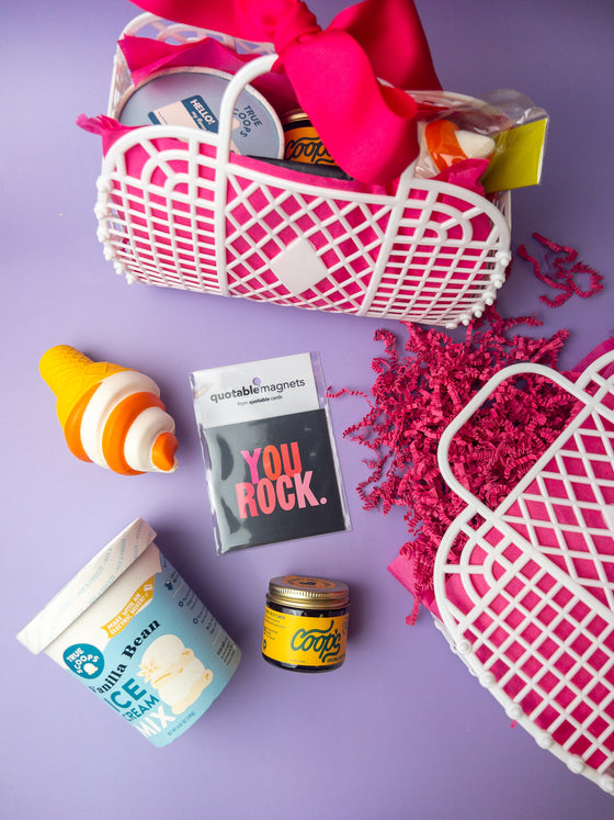 Ice Cream & Sentiment Jelly Tote