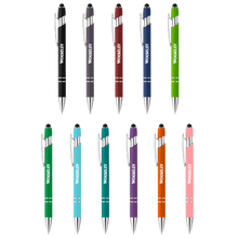  Athens Soft Touch Metal Ballpoint Pen - Custom