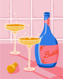  Be Bubbly Paint By Number