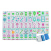 CRYSTAL CONFETTI | Calm Blue | Mahjong with a Sprinkle of Color and Joy