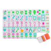 CRYSTAL CONFETTI | Sorbet Pink | Mahjong with a Sprinkle of Color and Joy
