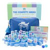 CRYSTAL CONFETTI | Calm Blue | Mahjong with a Sprinkle of Color and Joy