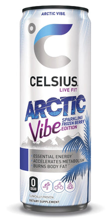  Celsius Sparkling Fitness Drink, 12oz - Arctic Vibes