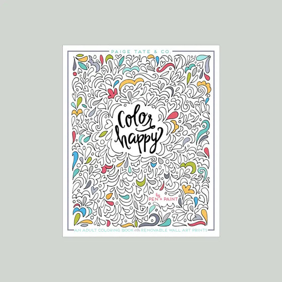 Color Happy: Adult Coloring Book