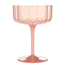  Pink Coupe Cocktail Glass