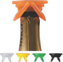  Brandable Easy-Seal Champagne Topper