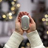 Electronic Hand Warmer + Power Bank : Platinum