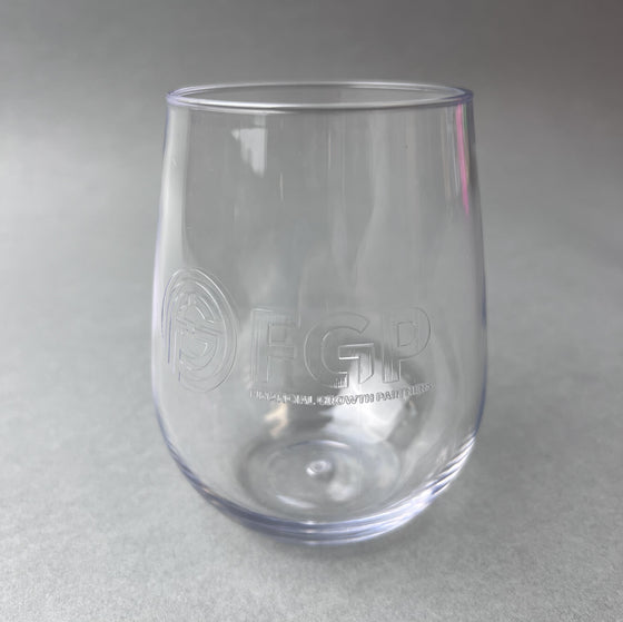 FGP stemless wine glasses