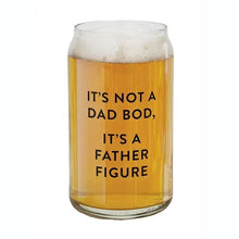  Father Figure Beer Can Glass