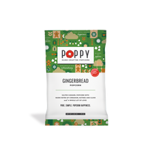  Poppy Handcrafted Popcorn Gingerbread Snack Bag 2.6oz
