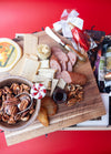 Holiday Cheese & Charcuterie Spread with Board