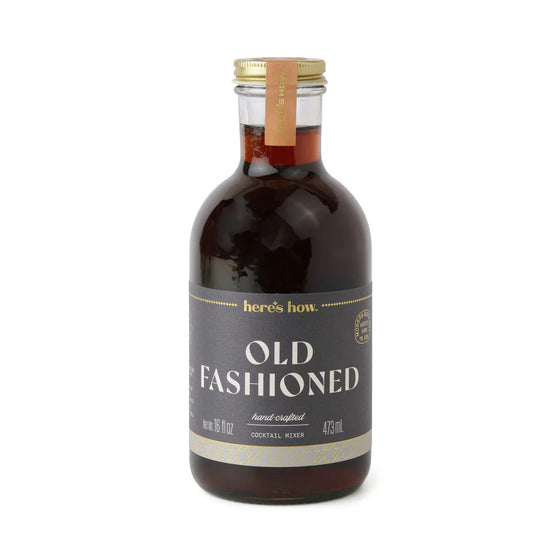 Old Fashioned Crafted Cocktail Mixer 16oz