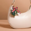 Travel Jewelry Case Bag Charm-Pine & Plaid