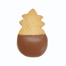  Pineapple Shape -Chocolate Dipped Macadamia Cookie