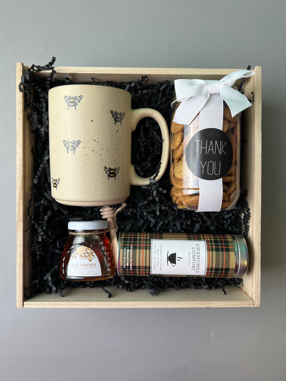 Honeybee Tea & Cookies Box