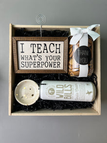  Teacher Super Power Appreciation Box
