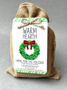  Home For The Holidays Coffee in Burlap Bag